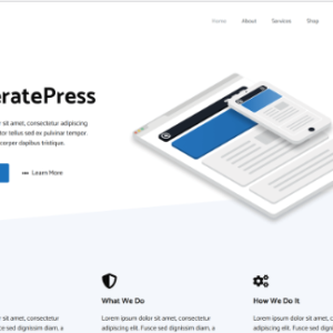 Generate press premium theme free