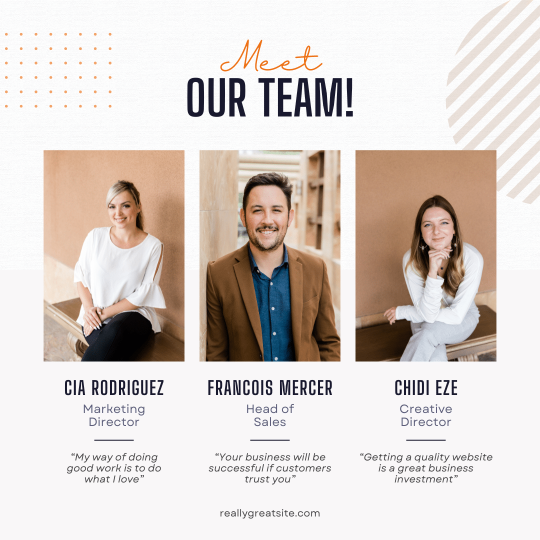 MEET OUR TEAM